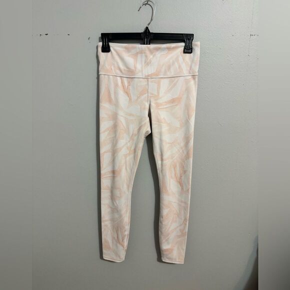 Athleta Pants - Athleta Pink Patterned Leggings